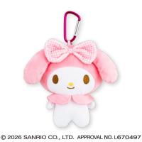 【マイメロディ】サンリオキャラクターズ　ギンガムチェックがま口ポーチ