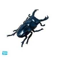 【テイオウヒラタクワガタ】生物図鑑キッズシリーズ　リアルカブトクワガタ9