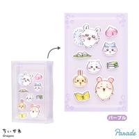 【パープル】ちいかわ　PUKU CHURU seal①