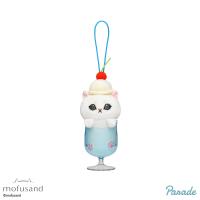【ソーダ】mofusand　クリームソーダにゃんマスコット