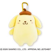 【ポムポムプリン】サンリオキャラクターズ　ふんわりほっぺがま口ポーチ