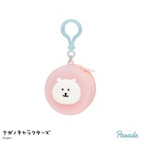 【くま(ノーマル)】ナガノキャラクターズ　まんまるミニシリコンポーチ