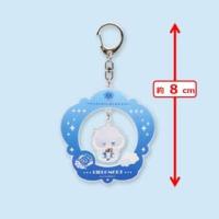 【シエロモート】フラガリアメモリーズ　ゆらゆらアクリルチャーム～ブルーブーケ～