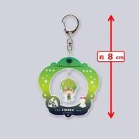 【ピケロ】フラガリアメモリーズ　ゆらゆらアクリルチャーム～ノワールブーケ～