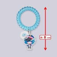 【タッサム】フラガリアメモリーズ　チャーム付きスプリングゴム～ノワールブーケ～