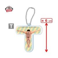 【T】とにかく明るい安村　アルファベットアクリルキーホルダー