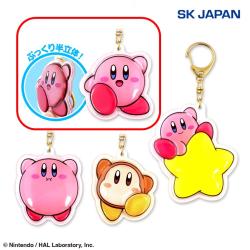 【えがお】星のカービィ　ぷっくりったいキーホルダー