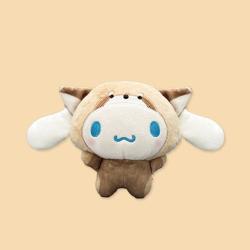 【★★★】【ブラウン】シナモロール　レッサーパンダ着ぐるみぬいぐるみ
