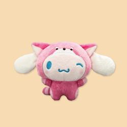 【★★★】【ピンク】シナモロール　レッサーパンダ着ぐるみぬいぐるみ