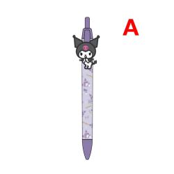 【クロミ(A)】サンリオ　ラバー付きボールペン3
