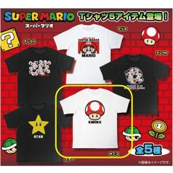 【キノコ】スーパーマリオ　Tシャツ