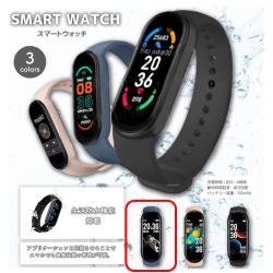 【ネイビー】スクエアスマートウォッチ
