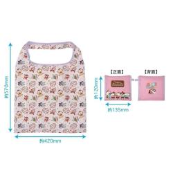 【ピンク】クレヨンしんちゃん　ポケット付きエコバッグ