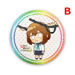 【のこたん B】しかのこのこのここしたんたん　缶バッジコレクション