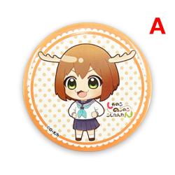 【のこたん A】しかのこのこのここしたんたん　缶バッジコレクション