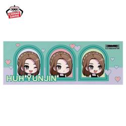 【HUH YUNJIN】LE SSERAFIM　きゅるぽっぷん マイクロファイバータオル
