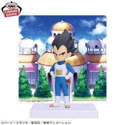 ドラゴンボールDAIMA　ベジータ（ミニ） パネル付きフィギュア
