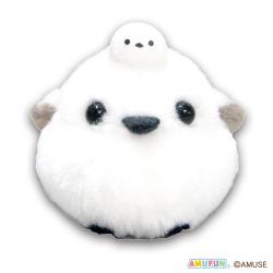 【シマちゃんおやこブルー】ふくふくシマエナガ　なかよしおやこカラフルVMC