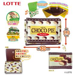 【チョコパイ】ロッテ　三つ折りウォレット