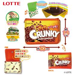 【クランキー】ロッテ　三つ折りウォレット