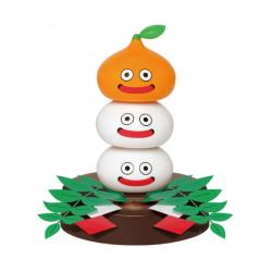 【スライムかがみもち】ドラゴンクエスト　ぐらぐらソーラーフィギュア スライムかがみもち＆スライムタワー