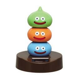 【スライムタワー】ドラゴンクエスト　ぐらぐらソーラーフィギュア スライムかがみもち＆スライムタワー