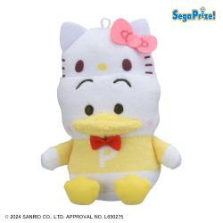 【あひるのペックル】ゆるかわ サンリオキャラクターズ　マスコット ハローキティ50周年Ver.