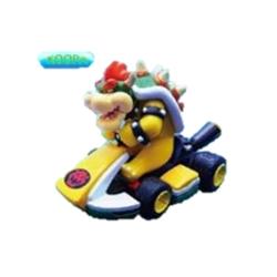 【クッパ】マリオカート8　プルバックフィギュア