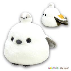 【シマちゃんおやこライトブラウン】ふくふくシマエナガ　なかよしおやこカラフルJB