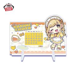 【藤田ことね】学園アイドルマスター　きゅるぽっぷん アクリル万年カレンダー