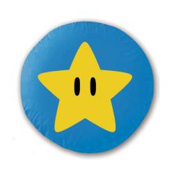 【スーパースター】マリオ　もちもちクッション