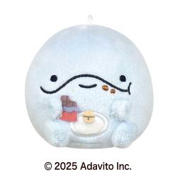 【息子(チョコ)】親子イルカ　マスコットぬいぐるみ【当社限定】