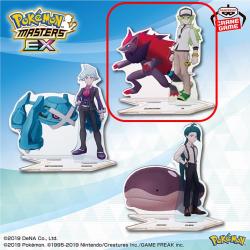 【N＆ゾロアーク】ポケモンマスターズ EX　ポケモン＆トレーナーアクリルスタンド