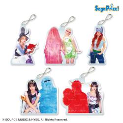LE SSERAFIM　’CRAZY’ アクリルキーチェーン