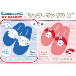 【ブルー(シナモロール)】シナモロール・マイメロディ　シャワーサンダル2