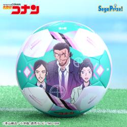 【グリーン×ホワイト】名探偵コナン　プラチナムザッカ サッカーボール2025