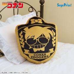 名探偵コナン　プラチナムザッカ エンブレムダイカットクッション