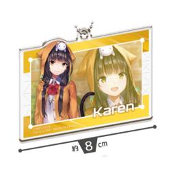 【朝倉可憐】ヘブンバーンズレッド　キャラシーンアクリルキーホルダー