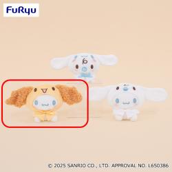 【シフォンポンチョ】シナモロール　おめかしポンチョ付きぬいぐるみ