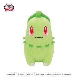 【チコリータ】ポケットモンスター　カラーセレクションぬいぐるみ green〜トランセル・チコリータ・シェイミ〜