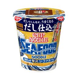 【三種だしの贅沢シーフードヌードル】だし仕込 カップヌードル【2025/11/09】