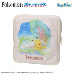 【ピカチュウ】ポケットモンスター　スクエアポーチ One Scene Art