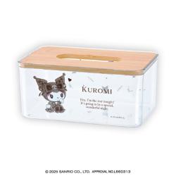 【クロミ】マイメロディ♡クロミ　真夜中のメロクロクリアティッシュケース