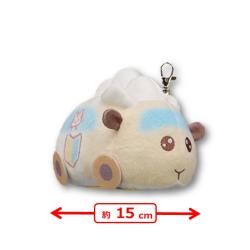 【アビー】PUI PUI モルカー -DesignProduced by Sanrio- リール付きぬいぐるみパスケース