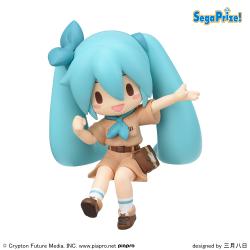 【動物園】初音ミクシリーズ　ふわぷち ちょこのせ ミニフィギュア “初音ミク” Vol.1