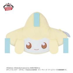 【ジラーチ】ポケピース　大きい顔型ぬいぐるみポーチ〜ジラーチ・モクロー・ヒバニー〜