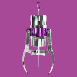 【PURPLE】GIGA NEW クレーンアームキーホルダー