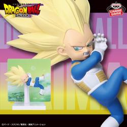 ドラゴンボールDAIMA　超サイヤ人3ベジータ（ミニ） パネル付きフィギュア