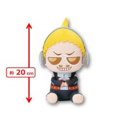 【プレゼント・マイク】僕のヒーローアカデミア　でっかいぽふっとぬいぐるみ～プレゼント・マイク、荼毘～
