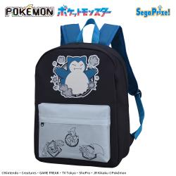 【グレー】ポケットモンスター　プラチナムザッカリュック〜ピカチュウ&カビゴン〜